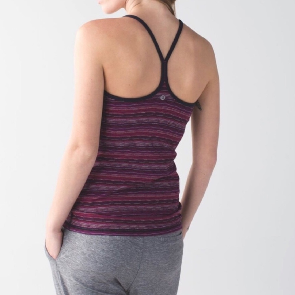 Lululemon Power Y Tank Space Dye Twist Reg…